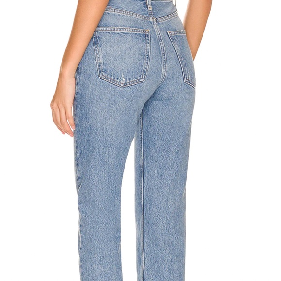 NWT Agolde 90’s Pinch Waist High Rise Jean in Abstract - 31 - Picture 4 of 12